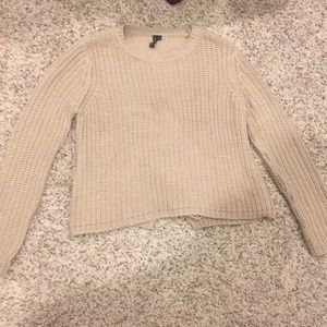 Beige Moon and Madison sweater NWOT